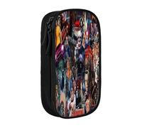 YINGD Collection Stephen King Pencil Box Multipurpose Pencil Case Cute Pouch Holder Box Game Pen Pouch Bag Organize for Home Office