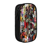 YINGD Collection Stephen King Pencil Box Multipurpose Pencil Case Cute Pouch Holder Box Game Pen Pouch Bag Organize for Home Office