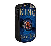 YINGD Collection Stephen King Pencil Box Multipurpose Pencil Case Cute Pouch Holder Box Game Pen Pouch Bag Organize for Home Office