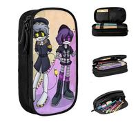 YINGD Color Murder Drones N and Uzi Pencil Cases Creative Pen Bag Girl Boy Big Capacity Students School Zipper Pencilcases