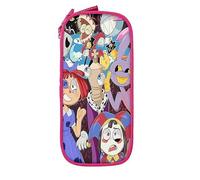 YINGD Color The Amazing Digital Circus Big Capacity Pencil Case, Large Storage Pencil Pouch with Zipper, Organizer Caser