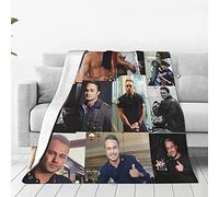 YINGD Comfortable Ultra-Soft Micro Fleece Blanket,Kelly Severide Fleece Blankets for Sofa Bed Travel 125CM X 100CM