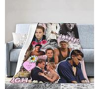 YINGD Comfortable Ultra-Soft Micro Fleece Blanket Leonardo Dicaprio Fleece Blankets for Sofa Bed Travel 200CM X 150CM