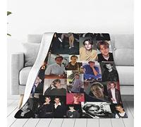 YINGD Comfortable Ultra-Soft Micro Fleece Blanket,Leonardo Dicaprio Fleece Blankets for Sofa Bed Travel 125CM X 100CM