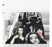 YINGD Comfortable Ultra-Soft Micro Fleece Blanket,Lily Munster Fleece Blankets for Sofa Bed Travel 125CM X 100CM