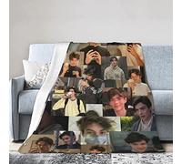 YINGD Comfortable Ultra-Soft Micro Fleece Blanket Louis Partridge Fleece Blankets for Sofa Bed Travel 125CM X 100CM