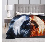 YINGD Comfortable Ultra-Soft Micro Fleece Blanket,Lucifer Fleece Blankets for Sofa Bed Travel 200CM X 150CM