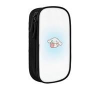 YINGD Compass Stripes Pattern Nautical Anchor Pencil Case Pencilcases Pen Box for Girl Boy Large Bag Offices