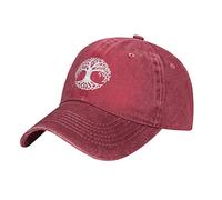 YINGD Cowboy Baseball Cap Celtic Tree of Life Hat Adjustable Unisex Outdoor Sports Hat Comfortable Breathable Sun Hat Paked Cap for Men and Women