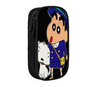 YINGD Creyon Shin-chan Pencil Case for Board Games - Compact Storage for Dice, Pens, Scorecards (Travel-Friendly)