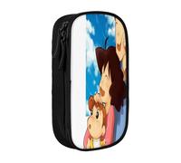 YINGD Creyon Shin-chan Pencil Case for Creative Professionals - 10+ Slots for Markers, Highlighters, Brush Pens