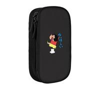 YINGD Creyon Shin-chan Pencil Case for Tech Enthusiasts - Zipper Pouch for Stylus, USB, SD Cards (Office & School)