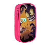 YINGD Cuphead Devil Pencil Case Large Capacity Doublelayer Pen Bag School Stationery Pouch Pencil case Supplies Pencaseult