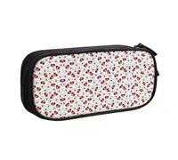 YINGD Custom Cute Nurse Hat Heart Pattern Pencil Cases for Boys Gilrs Nursing Large Storage Pen Box Bag School Supplies