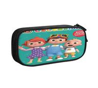 YINGD Cute Monster High Pencil Cases for Boy Girl Large Storage Gothic Pink Skull Pencil Box