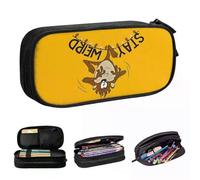 YINGD Cute Taz-Mania Stay Weird Pencil Case Creative Cartoon Pen Bag Student Large Storage School Supplies Gifts Pencilcases