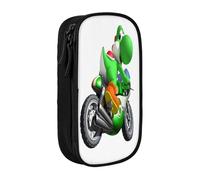 YINGD Deal with It French Bulldog Pencil Case Pencilcases Pen Box Big Capacity Bag Students School