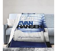 YINGD Dear Evan Hansen Throw Blanket for Couch Sofa Fluffy Microfiber Throw Soft, Cozy, Lightweight Suitable for Bed,Sofa,Chair, Camp Be 125CM X 100CM