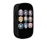 YINGD Demon Slayer Kamado Nezuko Pencil Case, Multipurpose Pencase,Large Capacity Durable Pencil Pouch Storage Pen Bag Organizer Stationery-pencilcase