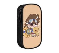 YINGD Depeche Cool Mode Korean Pencil Case Girl Boy Large Capacity DM Pencil Pouch Students