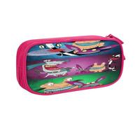 YINGD Detective Conan Pencil Case The Vampire Diaries Ian Somerhalder Tv Series Pen Bag for Student Large Storage Office Pencilcases