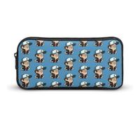 YINGD Dipper Pines Gravity Falls Pencil Case Student Pen Bag Storage Organizer Pencil Case Stationery Bag Office Supplies for Kids and Adult