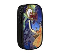 YINGD Doctor Who The Animated Series Pencil Case for Baking Tools - Heat-Resistant Lining for Measuring Spoons, Pens, Recipe Cards