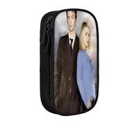 YINGD Doctor Who The Animated Series Pencil Case for EDC Enthusiasts - Compact Oxford Bag for Knives, Flashlights, Pens (Everyday Carry)