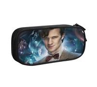 YINGD Doctor Who The Animated Series Pencil Case for Emergency Kits - Durable Zipper Bag for First Aid, Pens, Flashlights (Portable)