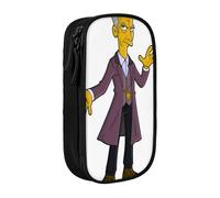 YINGD Doctor Who The Animated Series Pencil Case for Fishing Gear - Durable Zipper & Water-Resistant Fabric for Hooks, Lines, Pens