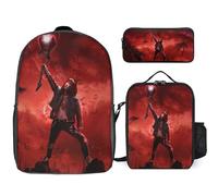 YINGD Doomsday Powers Backpack Three Piece Collection Lightweight School Supplies for Children and Professionals