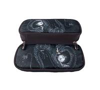 YINGD Dragon Pattern Large Capacity Pencil case Pen case Cute Anime Pencil case Makeup Pouch Multi-Functional for Boys Girls Children Adults Office Gift OI9