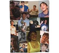 YINGD Drew Rafe Starkey Flannel Blanket Soft Thow Blankets Air Conditioning Blanket Bedding Fleece Blanket For Sofa Couch Living Room Bedroom 150CM X 125CM