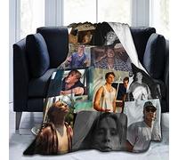 YINGD Drew Starkey Printed Flannel Blanket Ultra Soft Throw Blanket Comfortable and Warm Bed Blanket for Camping Sofa Bedroom Decor 50"x40"