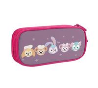 YINGD Duffy Friends 2 Pencil Case Large Capacity Pencil Holder Stationery Case Pen Bags Cute for Boys Girls Children Celebrations s Blue HO180