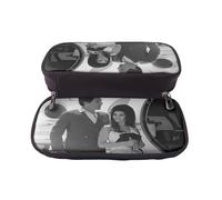 YINGD Elvis Presley Pencil Case Multi-Purpose Leather Pouch for Writing Tools Cosmetics Small Items