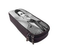 YINGD Elvis Presley Pencil Case Water-Resistant Pen Pouch for Artists Writers & Students