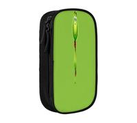 YINGD Enso Circle and Bonsai Tree On Canvas Pencil Cases Pencilcases Student Big Capacity Bag Students School