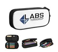 YINGD Escape from Tarkov Labs Terragroup Pencil Cases Large Storage Pen Bags Pen Box Pencil Pouch for Boys Girls Students Stationery