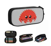 YINGD f Rustlang, Rust Programming Language Pencil Cases Large Storage Pen Bags Pen Box Pencil Pouch for Boys Girls Stationery School