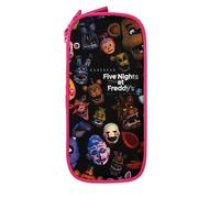 YINGD Five Nights at Freddy's Big Capacity Pencil Case, Large Storage Pencil Pouch Pen Case Bag with Zipper, Pencil Caser