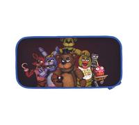 YINGD Five Nights at Freddy's Big Capacity Pencil Case, Large Storage Pencil Pouch Pen Case Bag with Zipper, Pencil Caser