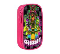 YINGD Five Nights at Freddy's Pencil Case, Multipurpose Pencase,Large Capacity Durable Pencil Pouch Storage Pen Bag Organizer Stationery