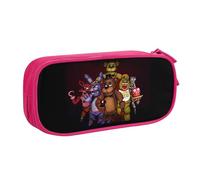 YINGD Five Nights at Freddy's Pencil Case, Multipurpose Pencase,Large Capacity Durable Pencil Pouch Storage Pen Bag Organizer Stationery