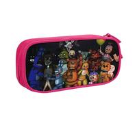 YINGD Five Nights at Freddy's Pencil Case, Multipurpose Pencase,Large Capacity Durable Pencil Pouch Storage Pen Bag Organizer Stationery
