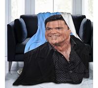 YINGD Flannel Blanket Donny Singer Osmond Bedding Fleece Blanket Soft Thow Blankets Air Conditioning Blanket For Sofa Couch Living Room Bedroom