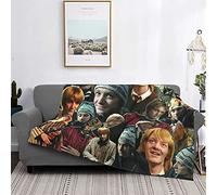 YINGD Fred and George Weasley Sherpa Super Soft Mini Flannel Blankets Lightweight and Comfortable Flannel Blankets for ChildrenAdults to Throw Blankets