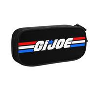 YINGD G.I. Joe A Real American Hero Pencil Case for Busy Professionals - Sleek Design with 5 Pen Slots & Hidden Pocket (Custom Logo)
