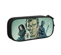 YINGD G.I. Joe A Real American Hero Pencil Case for Camping Essentials - Waterproof Oxford Fabric with Zipper for Matches, Pens, Maps