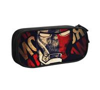 YINGD G.I. Joe A Real American Hero Pencil Case Multi-Functional Storage Bag - 2 Zipper Compartments & 8 Slots (Ideal for Daily Use)